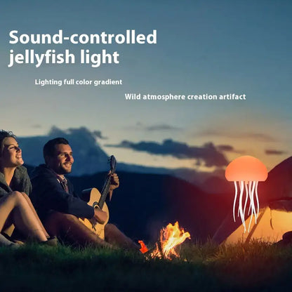 Lámpara de Medusas LED - Luz Nocturna Decorativa