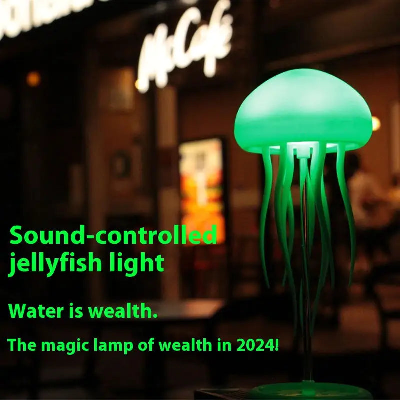 Lámpara de Medusas LED - Luz Nocturna Decorativa