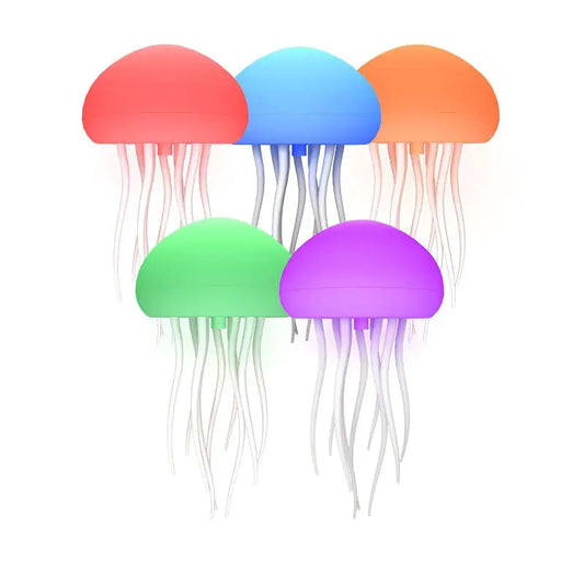 Lámpara de Medusas LED - Luz Nocturna Decorativa